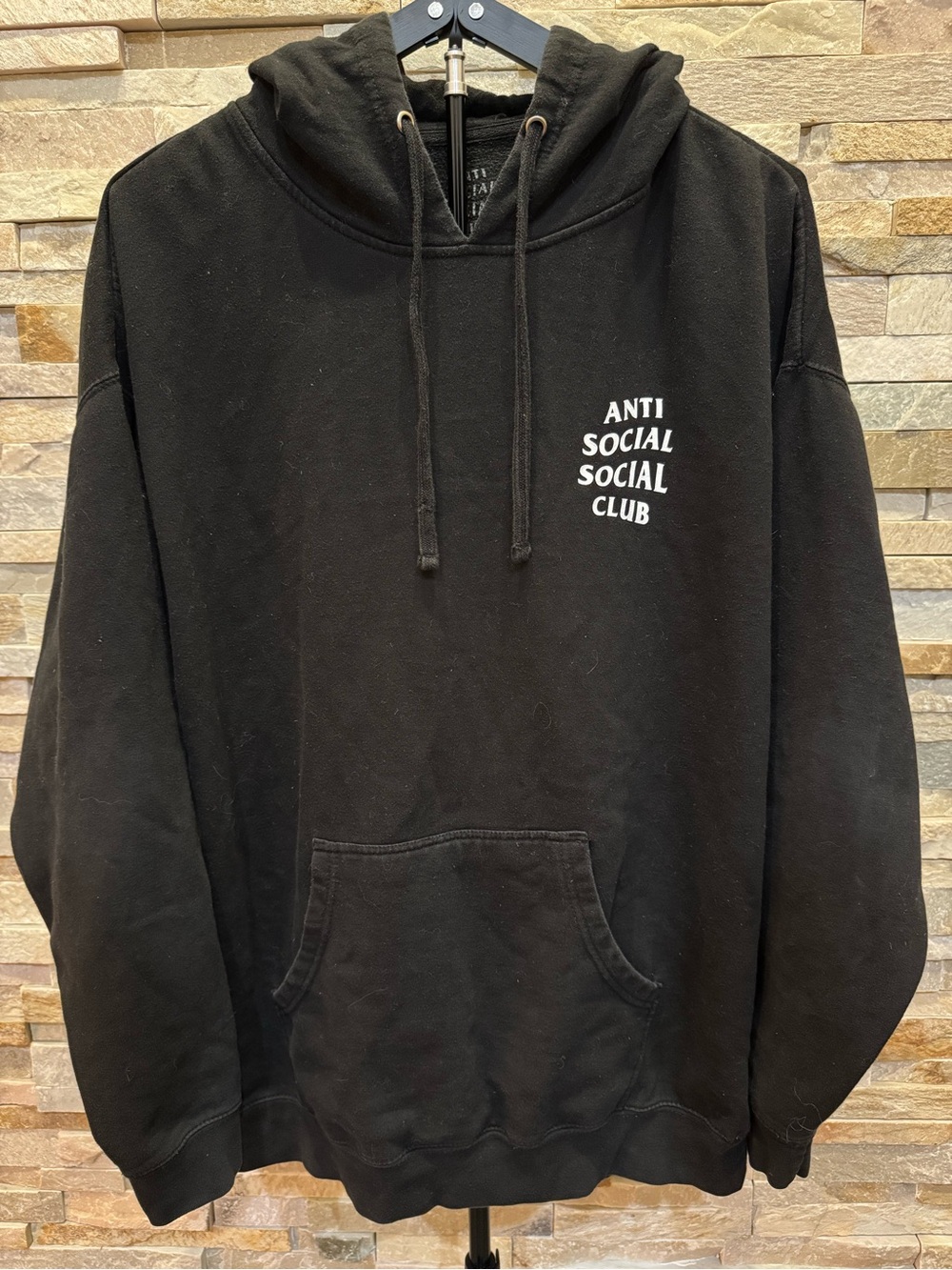Anti Social Social Club Black Hoodie XXL ASSC